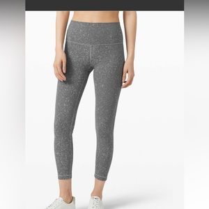Lululemon Wunder under size 4, 25” washed asphalt grey